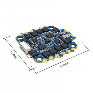 SEQURE Blueson A2 6S 8S 70A ESC with AM32 or BLHeli_32 Firmware 128KHz 4IN1 ESC