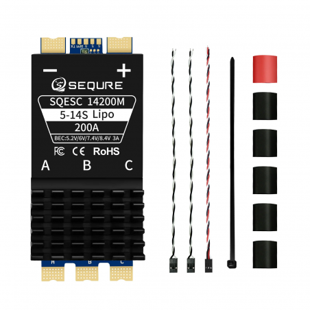 SEQURE 14200 Series 200A 5-14S Brushless