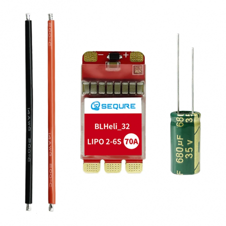 SEQURE SQESC 2670 Brushless ESC 2-6S