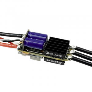 SEQURE SQESC 28120 Brushless Electric Speed Controller 2-8S