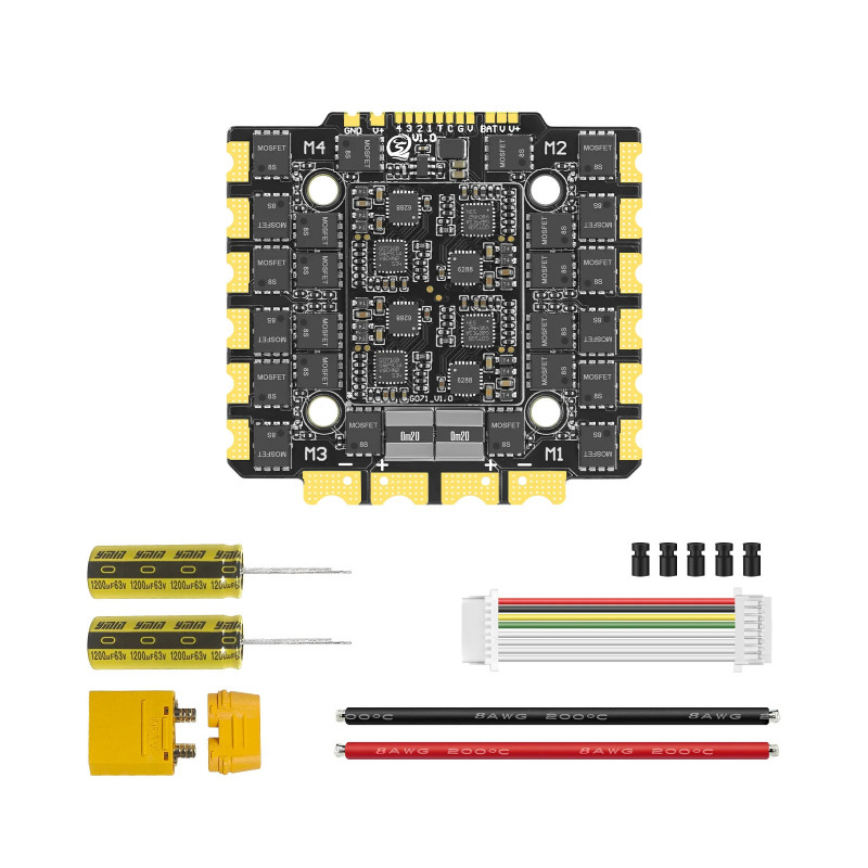 SEQURE E130/E160 G2 4-8S/4-12S 130A/160A 4IN1 ESC