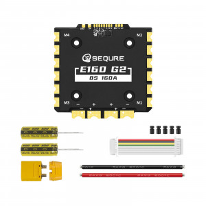 SEQURE E130/E160 G2 4-8S/4-12S 130A/160A 4IN1 ESC