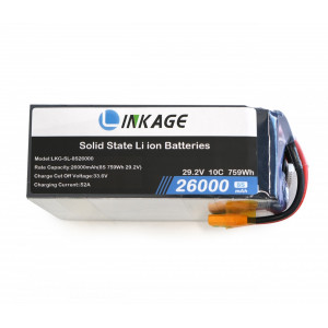 8S 29.2V 26Ah Solid State 320Wh/kg High Energy Density Battery for Vtol Drone